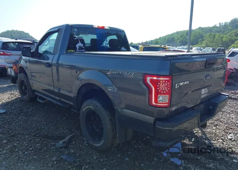 2017 Ford F150 из США, поврежденный, VIN 1FTMF1EP4HFC74323